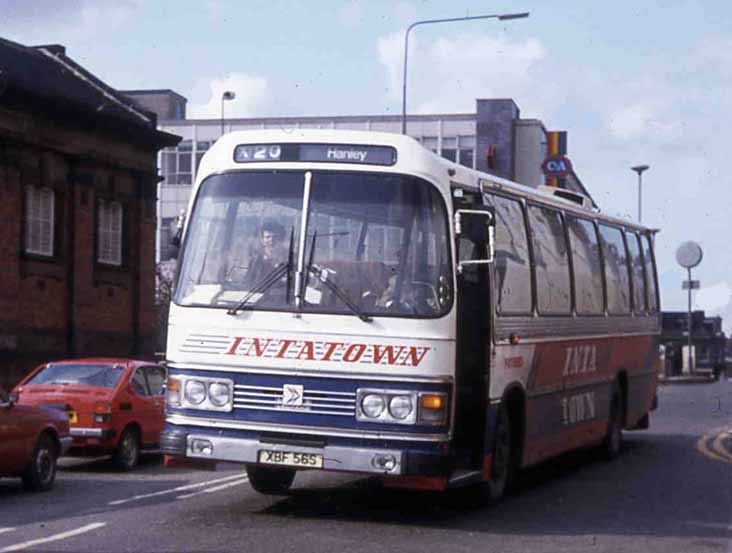 Potteries Leyland Leopard Duple Dominant 56 Intatown